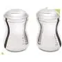 PLANET 007 Stainless Steel Stylish Sugar Container Tea Container/Sugar jar/Tea jar/Canister (Capacity - 900 ml) Pack of 2