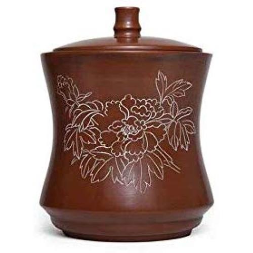 QIANZICAI Tea Cans, Handmade Tea Storage Jars, Large Sealed Tea Pots, Household Tea Tank Storage Tanks
