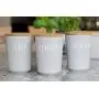 Kitchencraft Natural Elements Bamboo Fibre Airtight Coffee Canister, 10.5 x Kitchencraft Natural Elements Bamboo Fibre Airtight Coffee Canister, 10.5 x