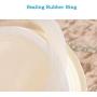 Airtight Large Food Storage Containers with Lids, Ceramic Cereal Containers Canister Jar for Kitchen Pantry Organization Flour Rice Candy Bulk, 5L, 29x28cm