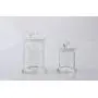 HUAOU 60x90mm Specimen Jar with Knob and Ground-in Glass Stopper