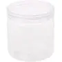 Contenants Ronds en PET Transparent XISAOK, Pots à Condiments Scellés avec Couvercle Transparent Contenants Ronds en PET Transparent XISAOK, Pots à Condiments Scellés avec Couvercle Transparent