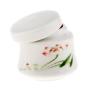 SunniMix Unique Chinese Porcelain Jars Pots, 25ml Travel Face Powder/Lotion/Cosmetic Containers, Tea/Sugar/Spices Storage Canister Tins - Lotus