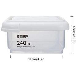 Storage Sealed Cans, Food Storage Containers, Kitchen Grain Jar Storage Can, Plastic Leakproof Food Jar Canisters Tanks for Tea, Caddy, Snacks, Coffee Beans