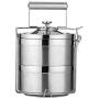 Stackable Layer Stainless Food Storage Container Insulated Thermal - 2 Tier