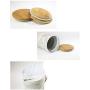 HHXQXB Storage Container for Ceramic Food, Spice Jug Tea, Coffee, Spice, Sugar, Salt and More Mat Coating, WearCO2 and Preserves The Freshness of Food (White)