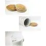 Contenant de Rangement HHXQXB pour Aliments, Pot à Épices, Tasse, Café, Épices, Sucre, Sel et Plus encore avec Revêtement Mat, WearCO2 et Préserve la Fraîcheur des Aliments (Blanc)