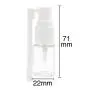 6 PCS 10ml/0.33oz Eckige Leere Wiederbefüllbare 360 Grad Drehbare Kunststoff Nasensprayflaschen Feiner Nebelsprüher Zerstäuber Kosmetikbehälter Glasbehälter Für Parfüm Make-up Wasser Toner Braun