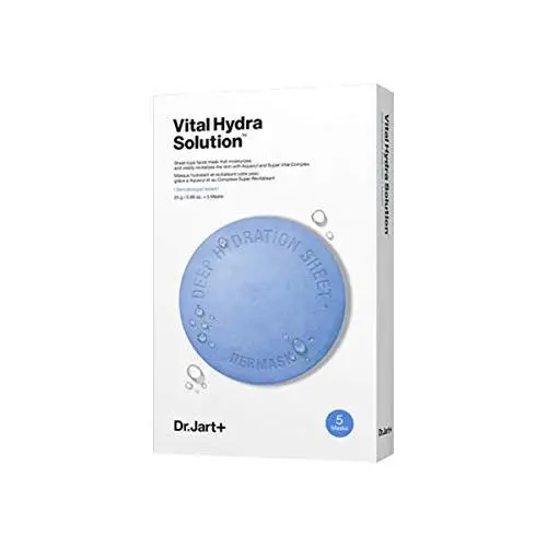 Dr.Jart+ Vital Hydra Lösung Tiefenfeuchtigkeitsmaske 25g (0,9oz.) 5er Set