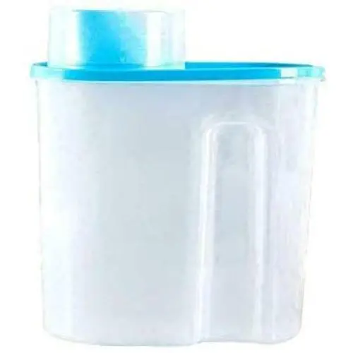 LUYANhapy9 Food Storage Jar Canister, 1.9/2.5L Transparent Food Grain Dispenser Plastic Storage Box Case Sealing Can Container Blue 2.5l LUYANhapy9 Food Storage Jar Canister, 1.9/2.5L Transparent Food Grain Dispenser Plastic Storage Box Case Sealing Can Container Blue 2.5l