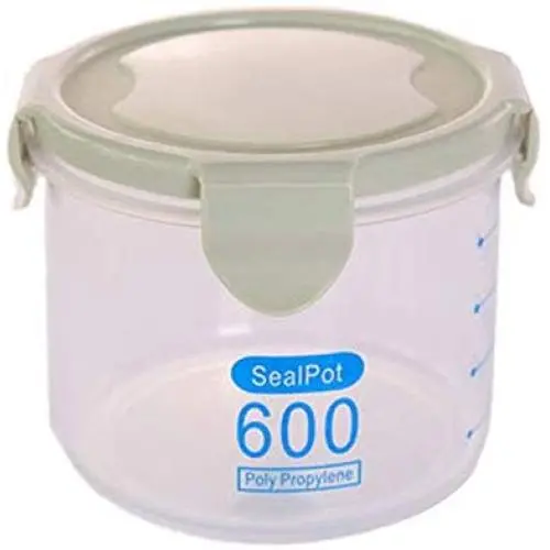 Bouteille d'aluminium multi-fonctionnelle étanche pour cuisine et maison, idéal pour le stockage de grains et aliments.