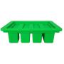 SZBS Butter Mold Large Butter Silicone Container Rectangle Butter Mold Wax Oil Container Soap Bar Storage Jar (1, Green)