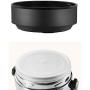 Thermos Food Jar Thermos Stainless Food Flask,Leakproof Vacuum Insulated Food Containers Lunch Box With Spoon,Portable Storage Bag (Color : Natural, Size : D)