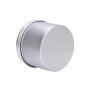 2pc Empty Silver Aluminium Cosmetic Jar Pot Cream Lip Balm Bottle Box Container 100ml