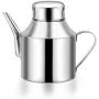 Stainless Steel Oil Dispenser,Leak Proof Vinegar Container Bottles Oil Dispenser Pot with Lid & Spout for Kitchen Cooking Oil Jar Cruet Storage containers