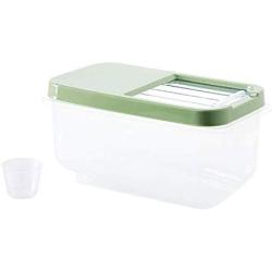 Kitchen Food Storage Jar Airtight Food Storage Plastic Transparent Cereal Storage Container with Airtight Lids, BPA Free & Food Grade Plastic, Keeping The Foods Dry and Fresh, Saving Space In The Kitc