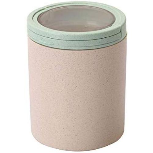 FEFEFEF Spice jar Kitchen Supplies Dry Goods Storage Box Nuts Storage Tank Sealed cans Beans Seasoning Storage Tank,1
