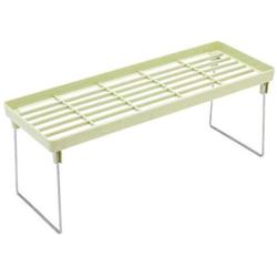Shan-s Standing Rack Kitchen Bathroom Countertop Storage Organizer Shelf Holder Spice Jars Bottle Storage Rack Drain Rack,Expandable/Stackable