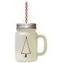Étoile de Noël Style 1 Bocal en Verre Froissé Avec Pailles Étoile de Noël Style 1 Bocal en Verre Froissé Avec Pailles