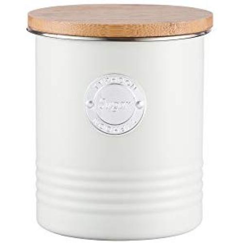 Typhoon Living 1 Litre Sugar Canister ? Cream, 11 x 11 x 13.5 cm