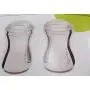 PLANET 007 Stainless Steel Stylish Sugar Container Tea Container/Sugar jar/Tea jar/Canister (Capacity - 900 ml) Pack of 2