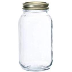 Regular 1 Qt Glass Jar, 24-Pack