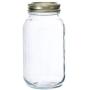 Regular 1 Qt Glass Jar, 24-Pack