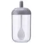 Kitchen & Dining, iuuhome Kitchen Supplies Seasoning Bottle Salt Storage Box Spice Jar with Spoon (Gray)
