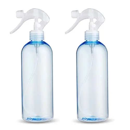Plastic Spray Bottle, 2Pack 16oz Mister Spray Bottles, Refillable Trigger Sprayer for Cleaning Solution,Hair Care,Gardening,Alcohol (2Pack,16 oz) Plastic Spray Bottle, 2Pack 16oz Mister Spray Bottles, Refillable Trigger Sprayer for Cleaning Solution,Hair Care,Gardening,Alcohol (2Pack,16 oz)