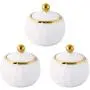 Bouteilles de condiment en céramique Mini Spice Jars Kitchen Supplies Household Seasoning Box Set Combination Bouteilles de condiment en céramique Mini Spice Jars Kitchen Supplies Household Seasoning Box Set Combination