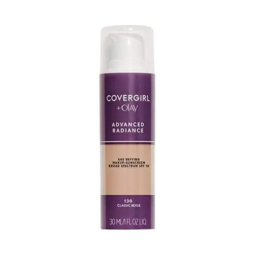 COVERGIRL Advanced Radiance Age-Defying Foundation, Klassisches Beige, 1 oz (Verpackung kann abweichen)