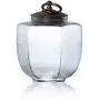 Glas Teedose für Küche, Teelagerung, Glaskaraffen mit Korken, für Gewürze, Zucker, Kaffee, Organizer-Dosen, Gadgets