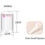 Glass Food Storage Jar Containers with Lid Vacuum Seal, Food Saver Preserving Air Tight Storage Container Jar for Dry Food/Cereal/Pasta/Candy/Cookie (40oz)