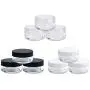 XTKID 5Pcs Plastic Small Jar Cosmetic Box Small Plastic Jar Cream Lip Balm Container Pots Cosmetic Packaging Jar (Color : White Cap, Size : 5g) XTKID 5Pcs Plastic Small Jar Cosmetic Box Small Plastic Jar Cream Lip Balm Container Pots Cosmetic Packaging Jar (Color : White Cap, Size : 5g)