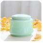 Handmade Storage Bottles Jars Tea Caddy Tea Sets Zero Accessories Teaset Canister Ceramics Sealed Cans Kungfu Tea Storage Tanks,Yellow