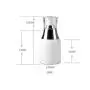 2 Pièces Flacons en Plastique Blanc 1oz à Pompe Airless – Pots de Récipient Portables pour Cosmétiques, Maquillage, Crèmes, Produits de Soin – Contenants de Stockage (Blanc) 2 Pièces Flacons en Plastique Blanc 1oz à Pompe Airless – Pots de Récipient Portables pour Cosmétiques, Maquillage, Crèmes, Produits de Soin – Contenants de Stockage (Blanc)