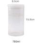 Yl Ly Transparent Sealed Cans Household Kitchen Large 456 Glass Storage Jars Loaded Candy Grains Cans Food Cans   780Ml