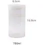 Yl Ly Transparent Sealed Cans Household Kitchen Large 456 Glass Storage Jars Loaded Candy Grains Cans Food Cans   780Ml