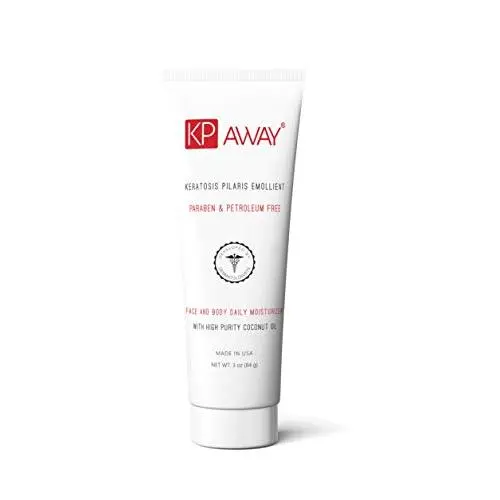 Traitement KPAway pour la kératose pilaire - Crème/Lotion sans acide, faite à l'huile de coco biologique, adaptée aux bébés, sans parabènes, pour peau rugueuse et bosses (100 ml) Traitement KPAway pour la kératose pilaire - Crème/Lotion sans acide, faite à l'huile de coco biologique, adaptée aux bébés, sans parabènes, pour peau rugueuse et bosses (100 ml)