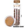 Transparent Glass Jars Seal Jars Grains Storage Bottles Spice Jar Kitchen Storage Cans Kitchen Storage Organization,Zg-B3-6.5X18
