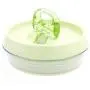 Yl Ly Food Storage Round Grains Plastic Storage Tank Kitchen Transparent Food Storage Box Storage Box Snack Storage Jar Pink_700Ml