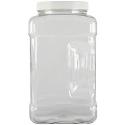 Rubbermaid FG7K2300WHT Square Food Storage Jars, 1-Quart, White