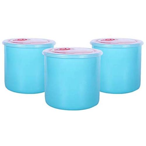 Sunddo Ceramic Coffee Tea Sugar Canister Set Food Storage with Sealing Lid Kitchen Modern Design Porcelain Jar Container,Gift for Women,Round Set of 3
