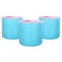 Sunddo Ceramic Coffee Tea Sugar Canister Set Food Storage with Sealing Lid Kitchen Modern Design Porcelain Jar Container,Gift for Women,Round Set of 3