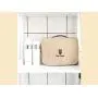 SacSage Hängende Reise-Kosmetiktasche für Damen und Herren, Wasserdichte Tragbare Duschtasche, Integrierter Qualitätsbügel, Badezimmer- und Kosmetikkafferschale (Beige)