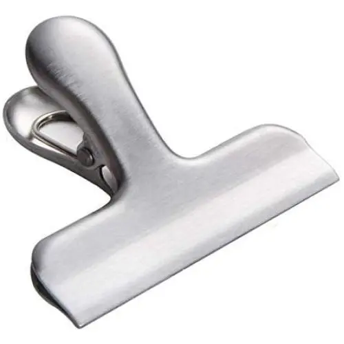 AIUSD Food Storage Stainless Steel Chip Bag Clips 2/3/4 inch Width Durable AIUSD Food Storage Stainless Steel Chip Bag Clips 2/3/4 inch Width Durable