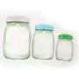 YXTHON Reusable Mason Jar Bottles Bags Nuts Candy Cookies Bag Fresh Food Storage Bag Snacks Zipper Sealed Kitchen Organizer Leakproof Food Saver Bags for Travel Camping and Kids 13Pcs YXTHON Reusable Mason Jar Bottles Bags Nuts Candy Cookies Bag Fresh Food Storage Bag Snacks Zipper Sealed Kitchen Organizer Leakproof Food Saver Bags for Travel Camping and Kids 13Pcs