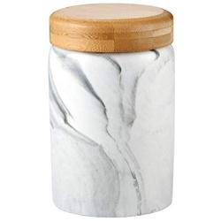 Moligh doll Household Ceramics Sealed Cans Grain Storage Tank Kitchen Storage Box Jar Coffee Can Wood Cover Tea Bottle Storage Jars L Grey