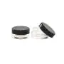 12PCS 3ml Empty Refill Tiny Clear Plastic Sample Cosmetic Bottle Jar Pots Eyshadow Packing Storage Container With Black Screw Lid for Travel Make Up Cream Lotion Nails Powder Gems Beads 12PCS 3ml Empty Refill Tiny Clear Plastic Sample Cosmetic Bottle Jar Pots Eyshadow Packing Storage Container With Black Screw Lid for Travel Make Up Cream Lotion Nails Powder Gems Beads
