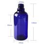 UPSTORE 3PCS 250ML/8OZ Brown Refillable Empty PET Plastic Pump Bottles Jars with Black Pump Top Cosmetic Makeup Storage Containers Dispensers for Shampoo Hair Conditioner Shower Gel Toiletries Liquid